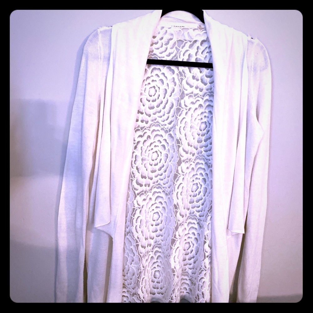 Tahari cardi
